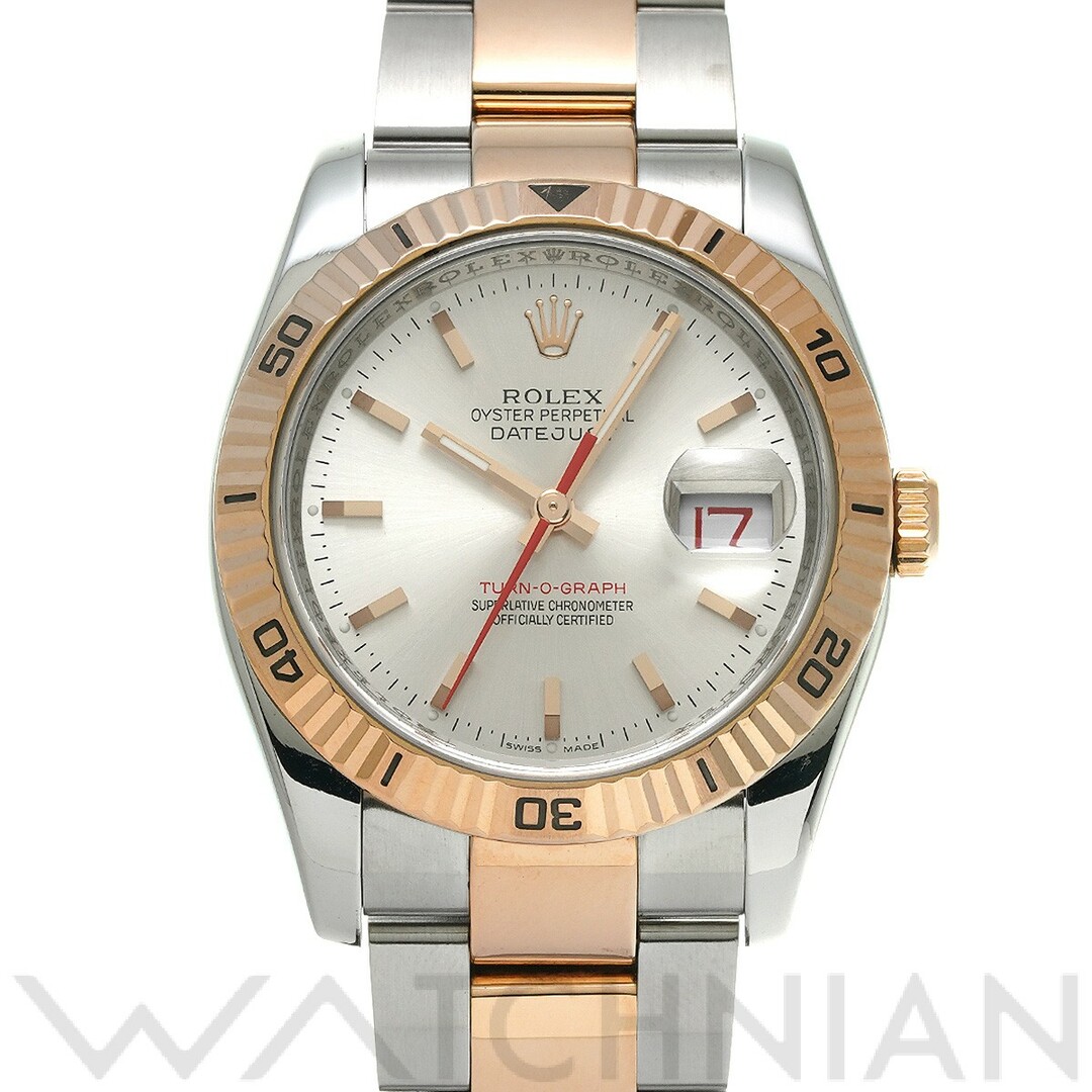 ロレックス ROLEX 116261 F番(2004年頃製造) シルバー メンズ 腕時計