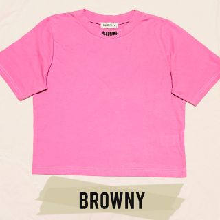 ブラウニー(BROWNY)の匿名配送　ブラウニー (BROWNY) 半袖Tシャツ レディースFREEサイズ(Tシャツ(半袖/袖なし))