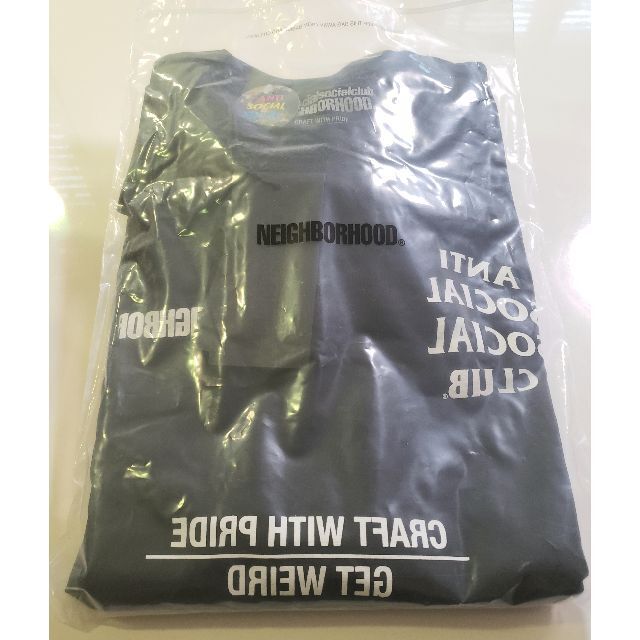 NEIGHBORHOOD(ネイバーフッド)の【新品・即日発送】ASSC×ネイバーフッド コラボ ロンT ブラック XXL メンズのトップス(Tシャツ/カットソー(七分/長袖))の商品写真