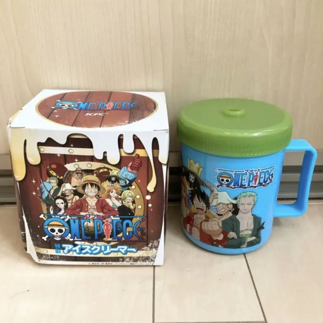 ONE PIECE(ワンピース)のKFC ケンタッキー ONE PIECE ワンピース 特製 アイスクリーマー エンタメ/ホビーのおもちゃ/ぬいぐるみ(キャラクターグッズ)の商品写真