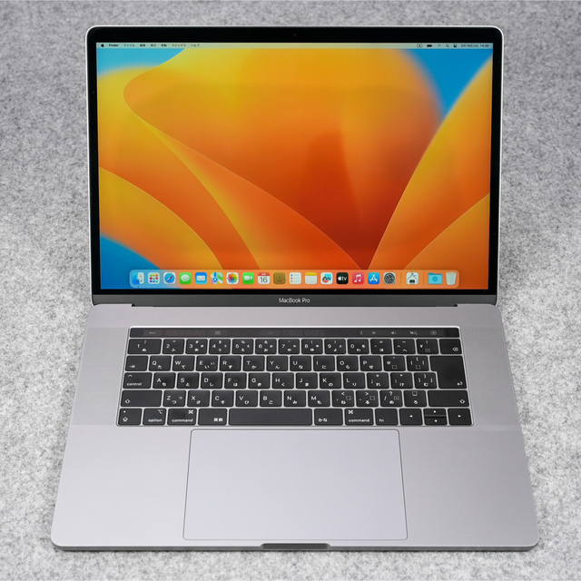 MacBookPro 15インチ Mid 2018 Corei7(2.6GHz)