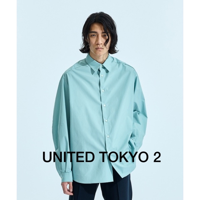 UNITED TOKYO(ユナイテッドトウキョウ)のUNITED TOKYO シャツ ブラウス ブロードオーバーシャ メンズのトップス(シャツ)の商品写真