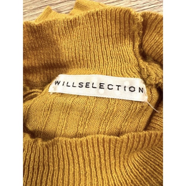 WILLSELECTION(ウィルセレクション)の【WILL SELECTION】ノースリーブニット レディースのトップス(ニット/セーター)の商品写真