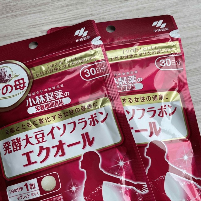 小林製薬(コバヤシセイヤク)の小林製薬の栄養補助食品 発酵大豆イソフラボン エクオール 30粒 コスメ/美容のダイエット(ダイエット食品)の商品写真