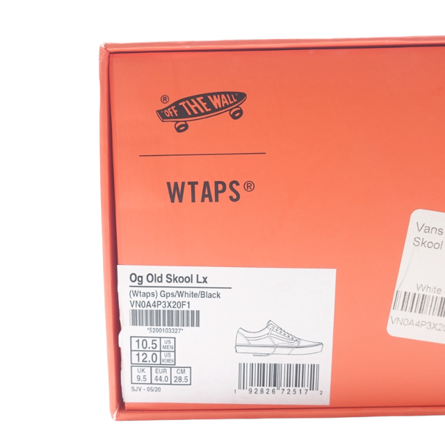 WTAPS 20ss VANS OG OLD SKOOL LX