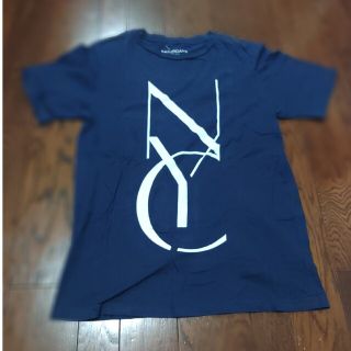 サタデーズサーフニューヨークシティー(SATURDAYS SURF NYC)のsaturdays surf nyc Tシャツ　M　ネイビー(Tシャツ/カットソー(半袖/袖なし))