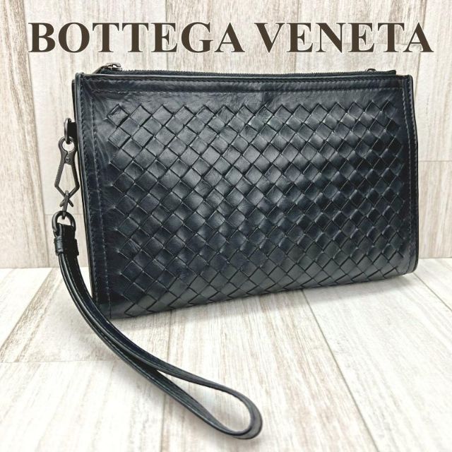 競売 BOTTEGA VENETA クラッチバッグ ボッテガヴェネタ イントレ