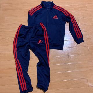 アディダス(adidas)の使用2回！美品　adidas ジャージ　上下セット　130 120(パンツ/スパッツ)