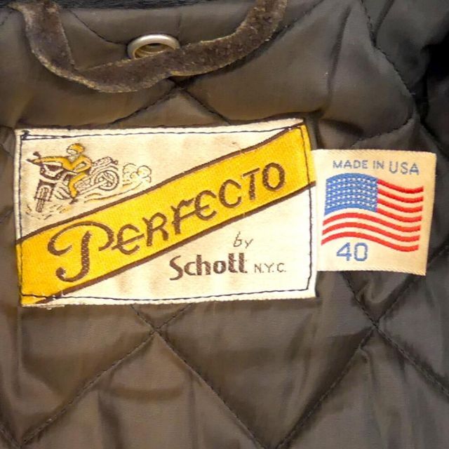 Schott ショット 40 ライダースジャケット ダブル メンズ JJ300 | www
