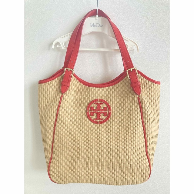 きまぐれ値下げ中!美品☆トリーバーチ カゴバック トートバッグ