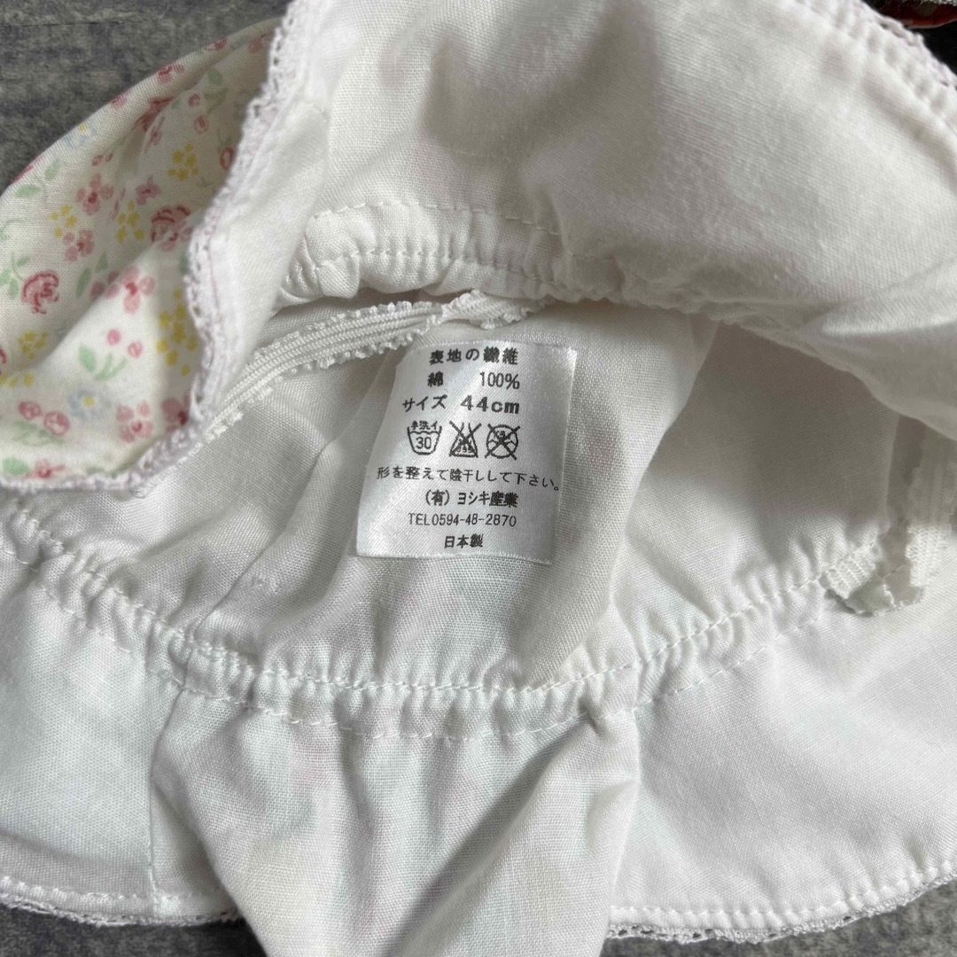 Branshes(ブランシェス)の赤ちゃん帽子𓈒𓂂✧︎⡱3点セット キッズ/ベビー/マタニティのこども用ファッション小物(帽子)の商品写真