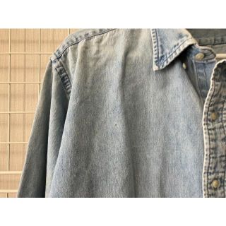 希少美品】80s ポロバイラルフローレンヴィンテージデニムシャツ