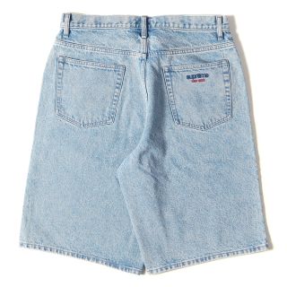 シュプリーム(Supreme)のSupreme シュプリーム パンツ サイズ:32 ウォッシュド デニム バギー ショーツ Baggy Denim Short 23SS ウォッシュドブルー クラシックロゴ 刺繍 ボトムス ショートパンツ【メンズ】(ショートパンツ)