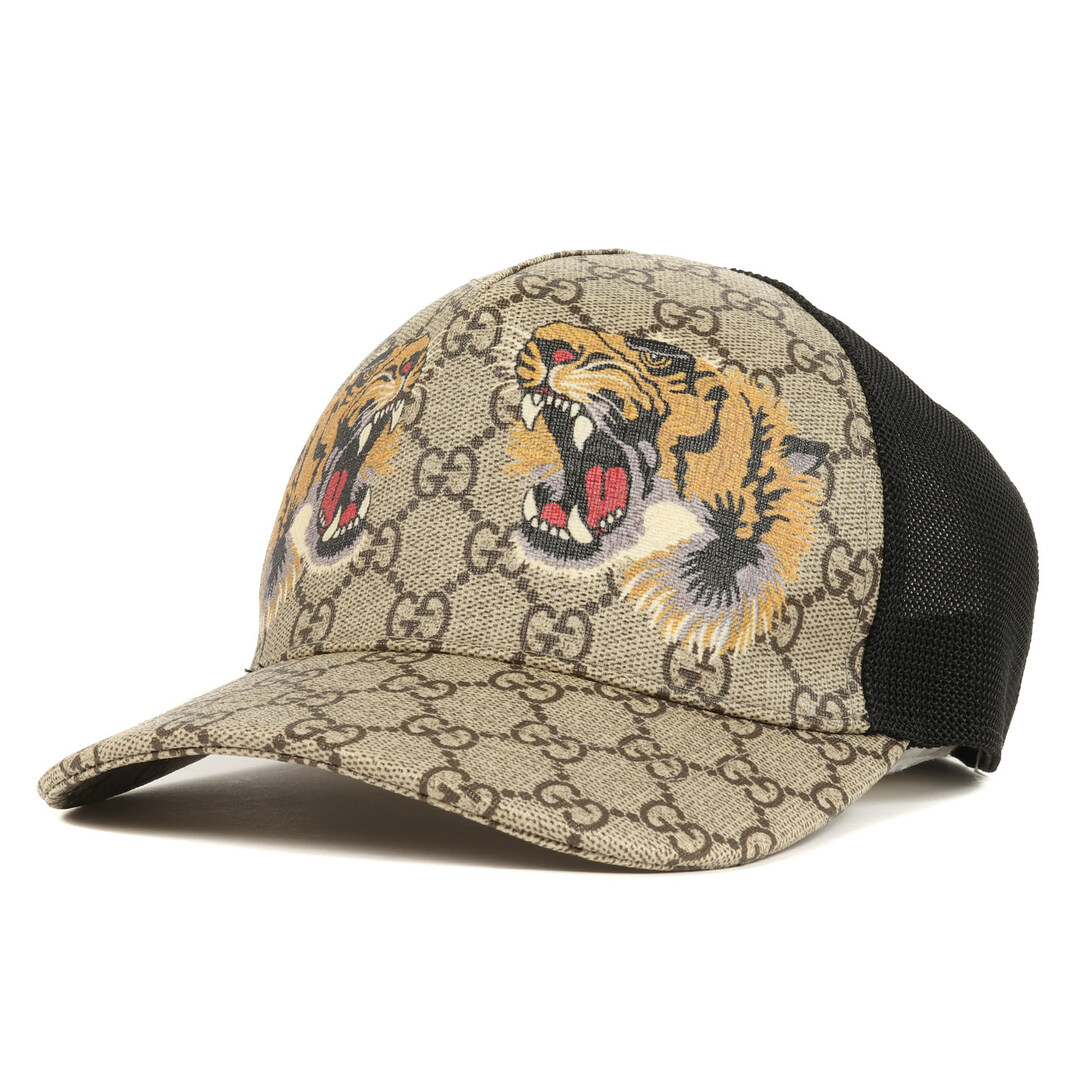 Gucci - GUCCI グッチ キャップ サイズ:M(58.0cm) タイガー GG