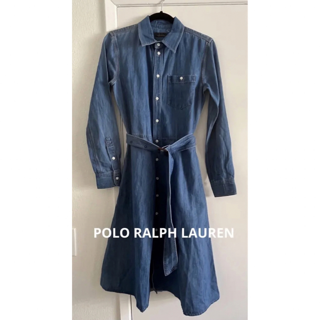 POLO ラルフローレン デニムワンピ ワンピース 米国購入 新品 POLO ラルフローレン デニムワンピ ワンピース 米国購入 新品