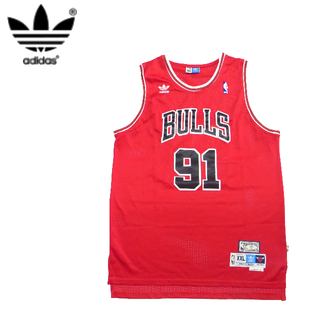 アディダス(adidas)の極美品 NBA ユニフォーム BULLLS ブルズ デニスロッドマン XXL(バスケットボール)