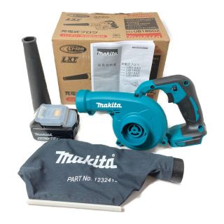 マキタ(Makita)の＊＊MAKITA マキタ 18V 充電式ブロワ バッテリ1個付 (充電器なし） UB185D ブルー(その他)