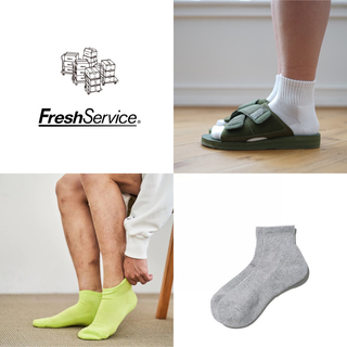 ワンエルディーケーセレクト(1LDK SELECT)の【新品】FreshService ORIGINAL SOCKS【3足】ソックス(ソックス)