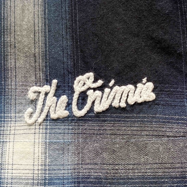 CRIMIE クライミー オンブレチェックシャツ 半袖 シャドーチェック 刺繍ロゴ グランジの通販 by K ｜クライミーならラクマ