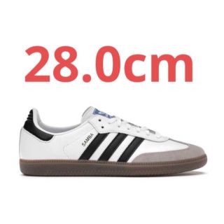 オリジナルス(Originals（adidas）)のアディダス サンバ OG "クラウド ホワイト/コア ブラック" 28.0cm(スニーカー)