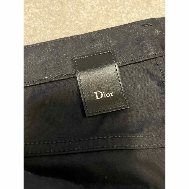 Dior homme ディオールオム 08AW クリス期 ラメ&スエードパンツ