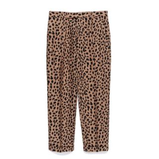 ワコマリア(WACKO MARIA)のWACKO MARIA LEOPARD PLEATED TROUSERS(スラックス)