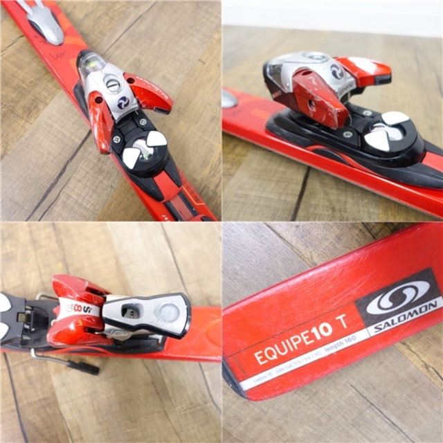 SALOMON - サロモン SALOMON EQUIPE10 T 160cm センター 64mm SALOMON - サロモン SALOMON EQUIPE10 T 160cm センター 64mm