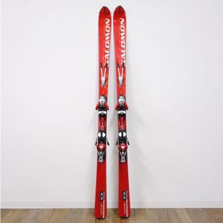 サロモン(SALOMON)のサロモン SALOMON EQUIPE10 T 160cm センター 64ｍｍ ビンディング サロモン S810 カービング スキー アウトドア(板)