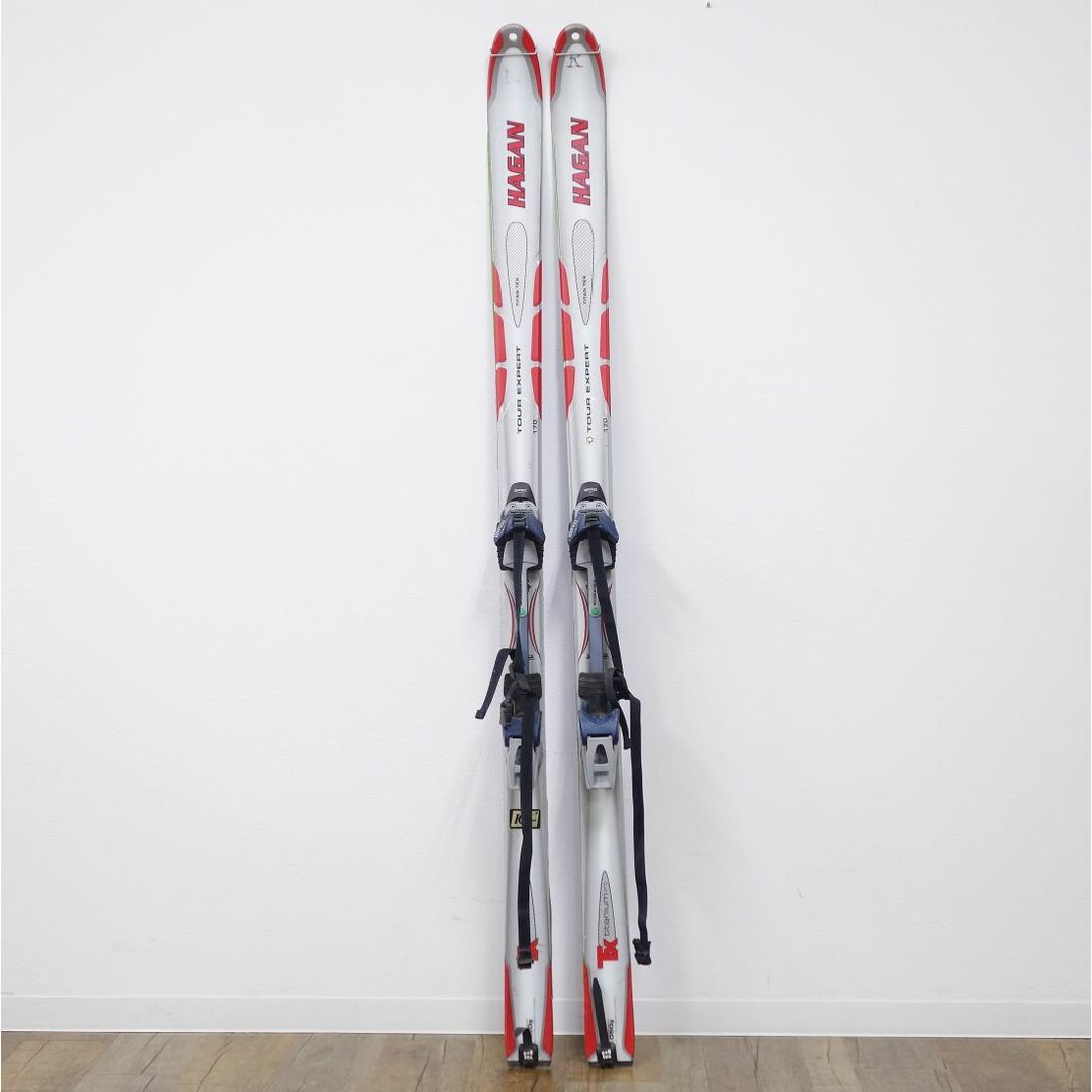 ハーガン HAGAN BCスキー 山スキー TOUR EXPERT 170cm センター 69ｍｍ ツアービンディング DIAMIR TITANAL2  シール セット スキー バックカントリー 重量実測：約2030ｇ(ビンディング込の一本あたり)