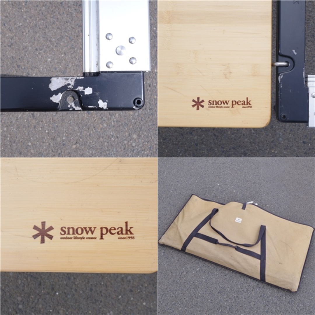 Snow Peak - スノーピーク snowpeak アイアングリルテーブル セット