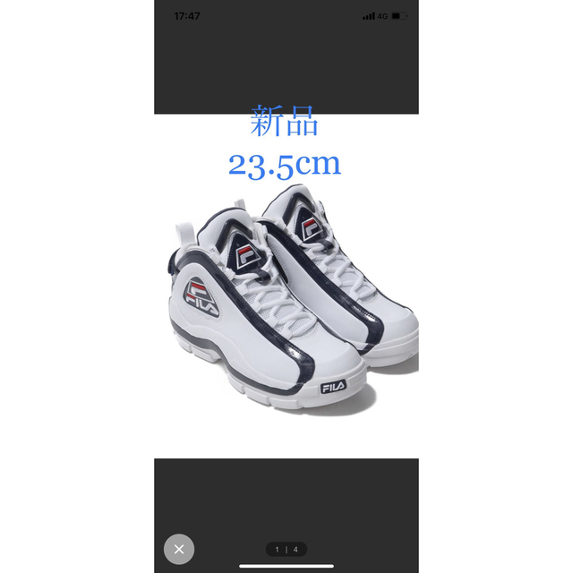 FILA(フィラ)のFILA 96 GL (WHITE/FILA NAVY/FILA RED) メンズの靴/シューズ(スニーカー)の商品写真