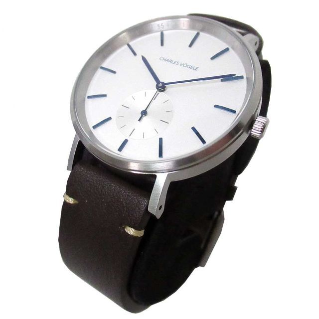 【新品】シャルルホーゲル 腕時計 V0720-S02 クオーツ レザーベルト