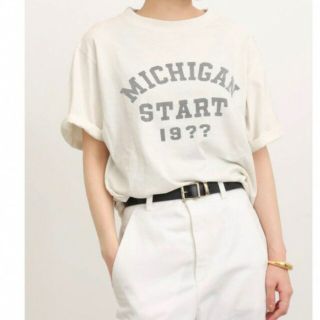 アパルトモンドゥーズィエムクラス(L'Appartement DEUXIEME CLASSE)のREMI RELIEF/レミレリーフ MICHIGAN START T-SH(Tシャツ(長袖/七分))