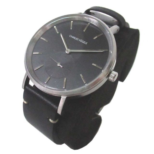 【新品】シャルルホーゲル 腕時計 V0720-S03 クオーツ レザーベルト
