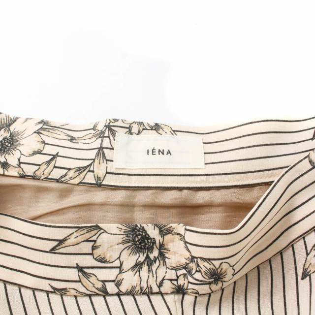 IENA(イエナ)のIENA 19SS ストライプフラワースカート フレアスカート ミモレ 38 レディースのスカート(ひざ丈スカート)の商品写真