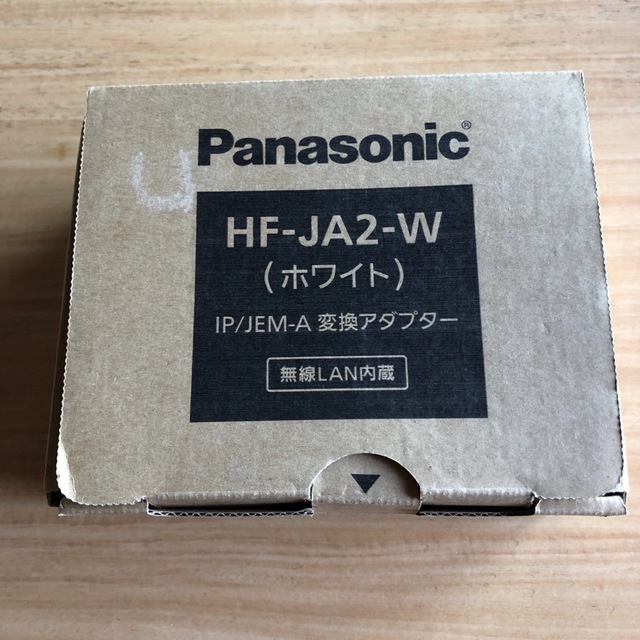 Panasonic(パナソニック)のパナソニック HF-JA2-W IP/JEM-A変換アダプター インテリア/住まい/日用品のインテリア/住まい/日用品 その他(その他)の商品写真