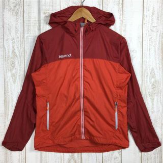 マーモット(MARMOT)のWOMENs L  マーモット ウィンド ライト シェル ジャケット Wind Lite Shell Jacket ウィンドシェル フーディ MARMOT MJJ-S2505W レッド系(その他)