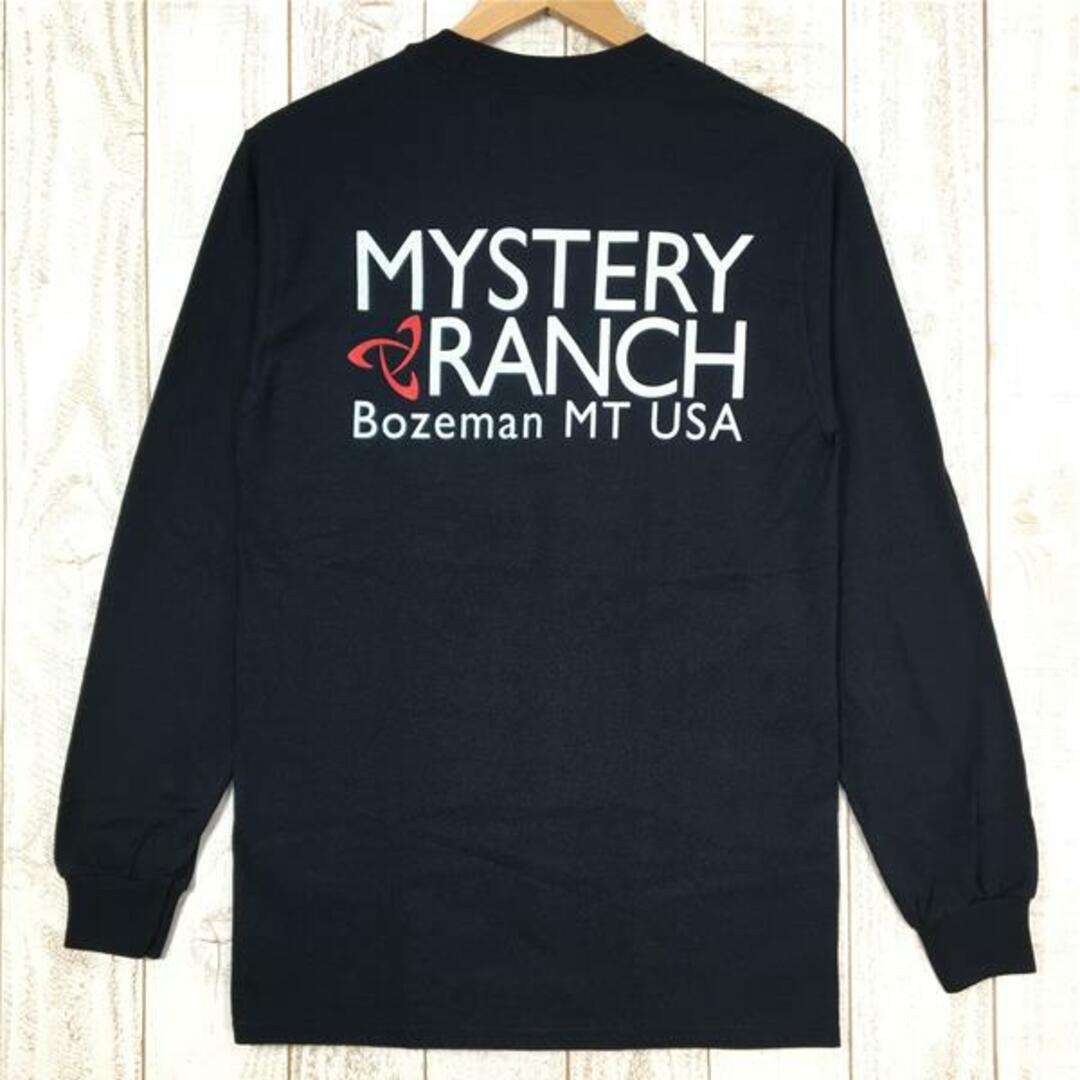 MENs S  ミステリーランチ ビルトフォーザミッション ロングスリーブ Tシャツ Built For The Mission Tee L/S 生産終了モデル 入手困難 MYSTERY RANCH ブラック系