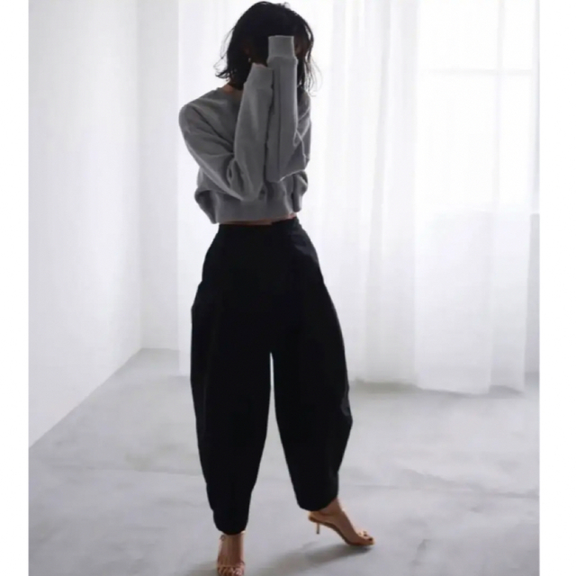 Nala cocoon chino pants black S Nala cocoon chino pants black S