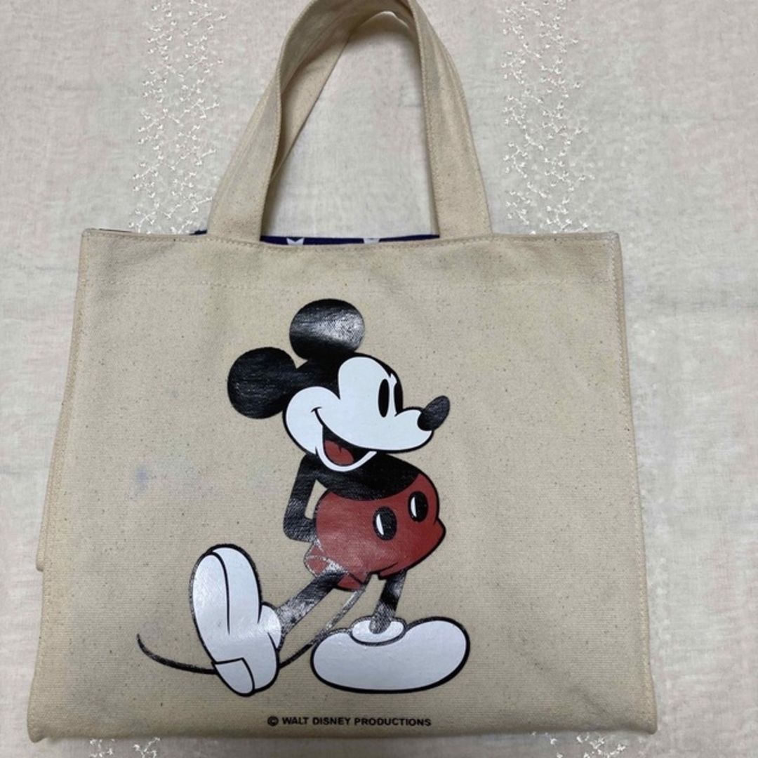 Disney - TLD ディズニーリゾート ミッキー キャンバス トート Disney - TLD ディズニーリゾート ミッキー キャンバス トート