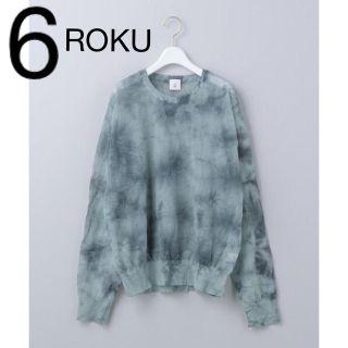 ロク(6 (ROKU))の6(ROKU)透けタイダイニットプルオーバー(ニット/セーター)