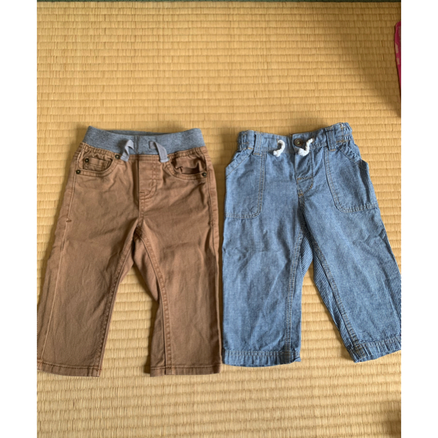 パンツ　2枚セット　サイズ75 80 キッズ/ベビー/マタニティのベビー服(~85cm)(パンツ)の商品写真