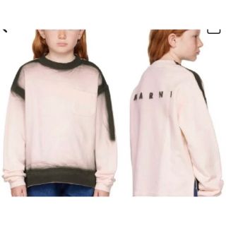 マルニ(Marni)のタグ付き未使用⭐︎MARNI⭐︎スプレーエッジスウェット　キッズ6Y(120)(Tシャツ/カットソー)