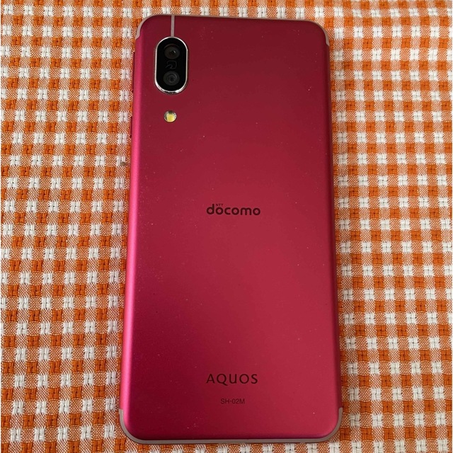 Androidスマホ本体 AQUOS SH-02Mピンクsim解除