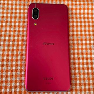 アクオス(AQUOS)のAndroidスマホ本体 AQUOS SH-02Mピンクsim解除(スマートフォン本体)