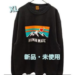 ヒューマンメイド(HUMAN MADE)の【新品】HUMAN MADE アウトドアプリントロンT 黒 XL(Tシャツ/カットソー(七分/長袖))