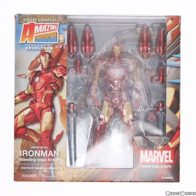 フィギュアコンプレックス アメイジングヤマグチ No.013 アイアンマン ブリーディングエッジアーマー アベンジャーズ 完成品 可動フィギュア 海洋堂/ケンエレファント