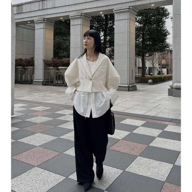 CLANE - LANTERN SLEEVE JACKET サイズ1の通販 by ぺこ's shop|クラネ