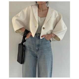 クラネ(CLANE)のLANTERN SLEEVE JACKET  サイズ1(テーラードジャケット)