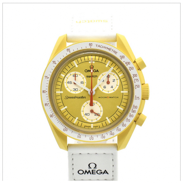 OMEGA - オメガスウォッチ 黄色 yellow イエロー 新品未使用の通販 by